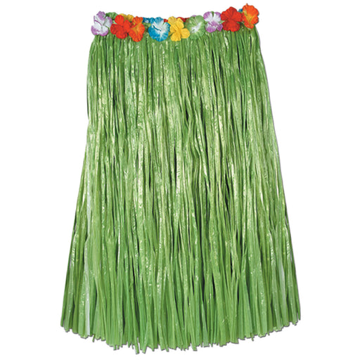 Adult Artificial Grass Hula Skirt – 36"W x 32"L – (1/Pkg) by Beistle for Luau Skirts