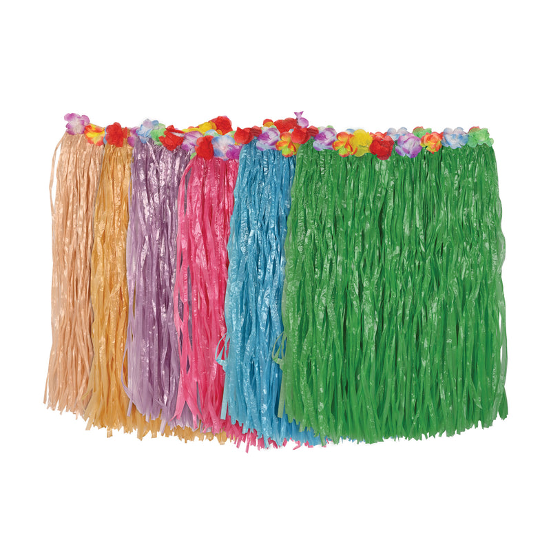 Child Artificial Grass Hula Skirts – 27"W x 20"L – (1/Pkg) by Beistle for Luau Skirts
