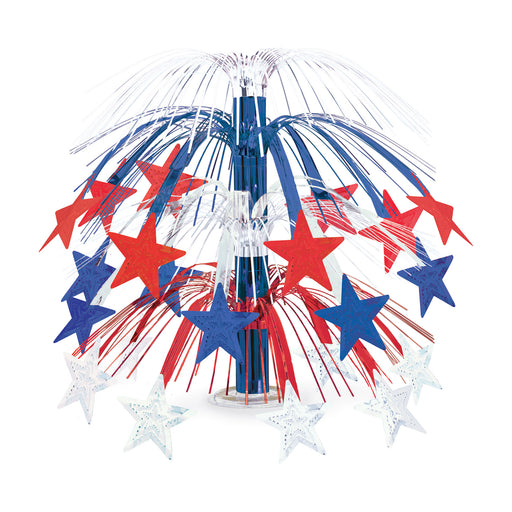 Star Cascade Centerpiece – 18" – (1/Pkg) by Beistle for Patriotic Icon Cascades