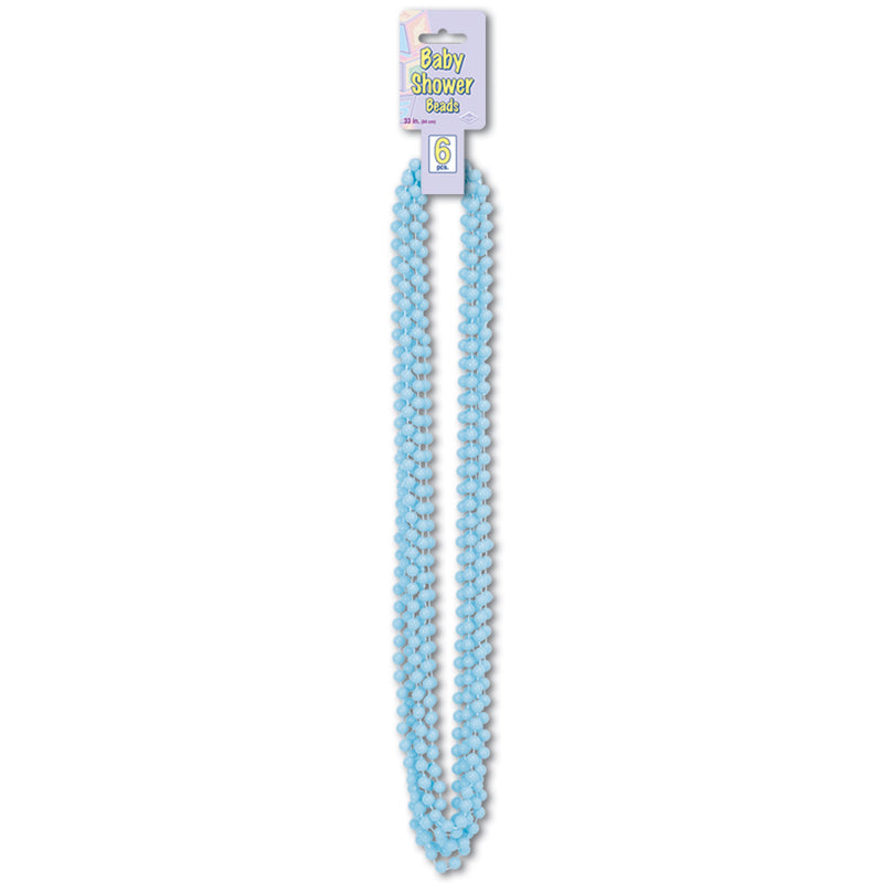 Baby Shower Beads – 33" – (6/Card)