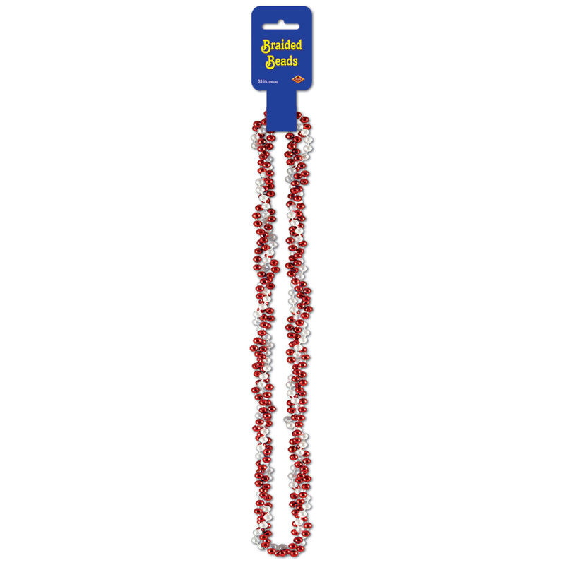 Braided Beads – 33" – (1/Card)