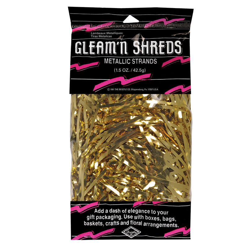 Gleam 'N Shreds Metallic Strands – (1½ Oz/Pkg)