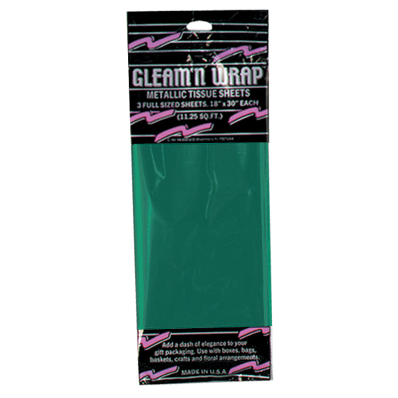 Gleam 'N Wrap Metallic Sheets – 18" x 30" – (3/Pkg) by Beistle for General Occasion Metallic Sheets