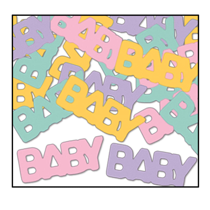 Baby Fanci-Fetti – (½ Oz/Pkg) by Beistle for Baby Shower Fanci-Fetti