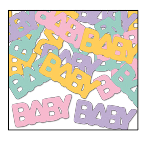 Baby Fanci-Fetti – (½ Oz/Pkg) by Beistle for Baby Shower Fanci-Fetti