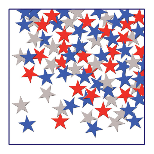 Fanci-Fetti Stars – (1 Oz/Pkg) by Beistle for Patriotic Fanci-Fetti