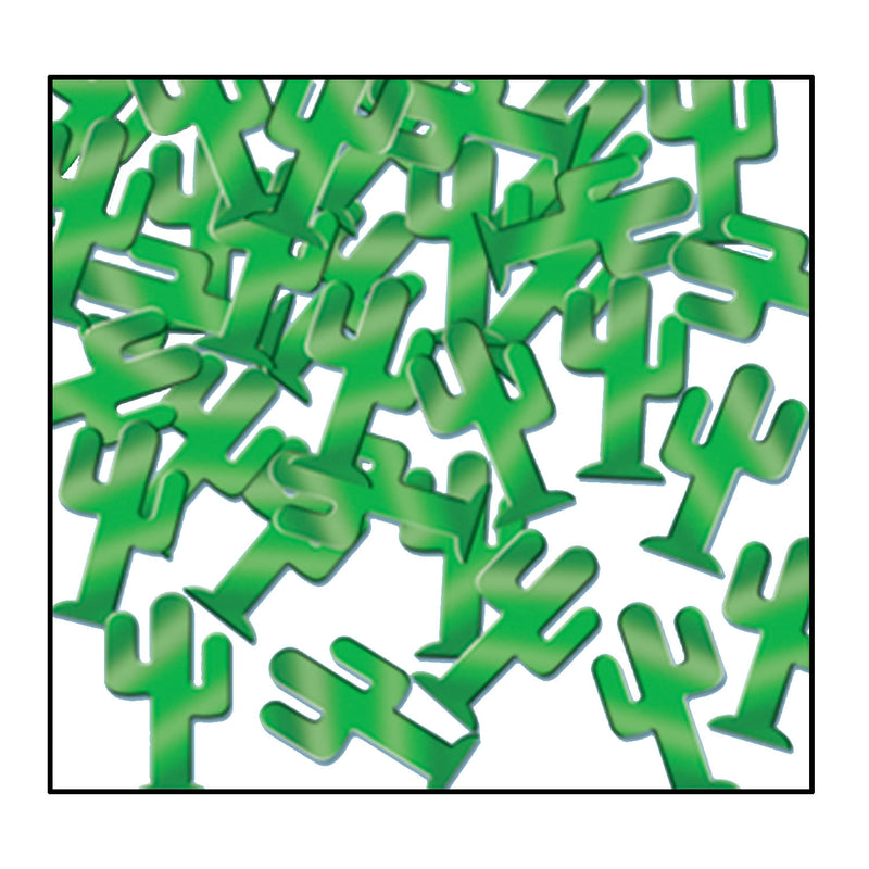 Fanci-Fetti Cactuses – (1 Oz/Pkg) by Beistle for Western Fanci-Fetti