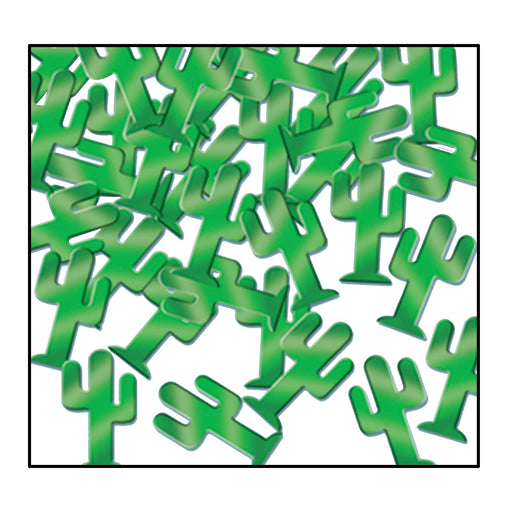 Fanci-Fetti Cactuses – (1 Oz/Pkg) by Beistle for Western Fanci-Fetti