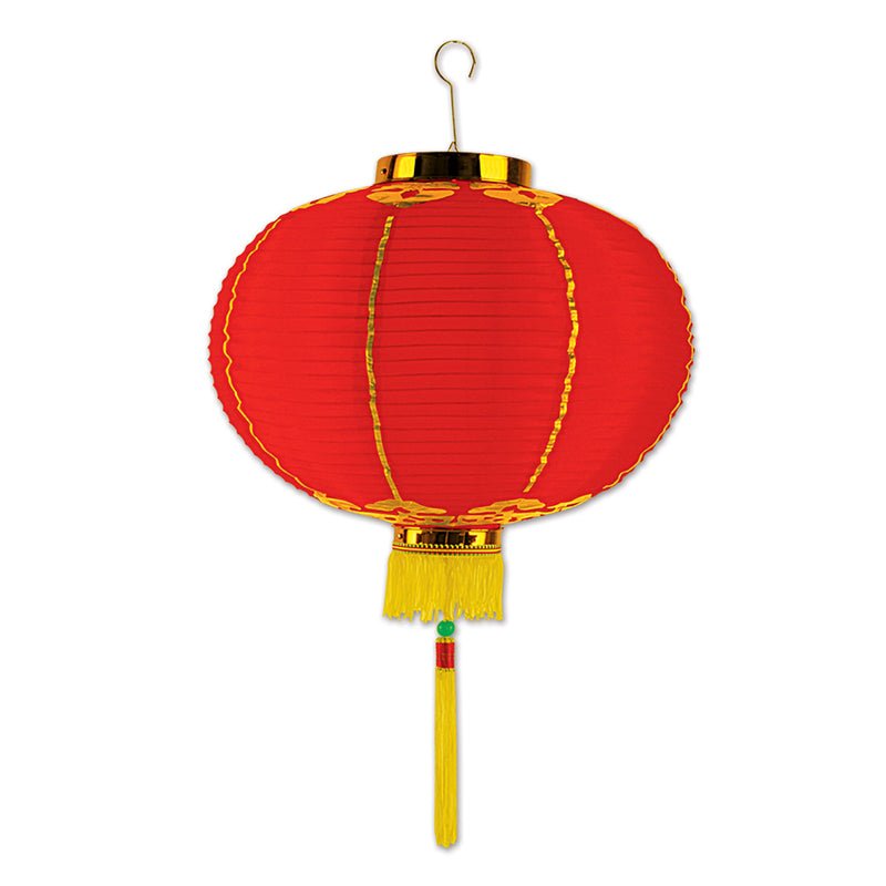 Good Luck Lantern w/Tassel – 8" – (1/Pkg)