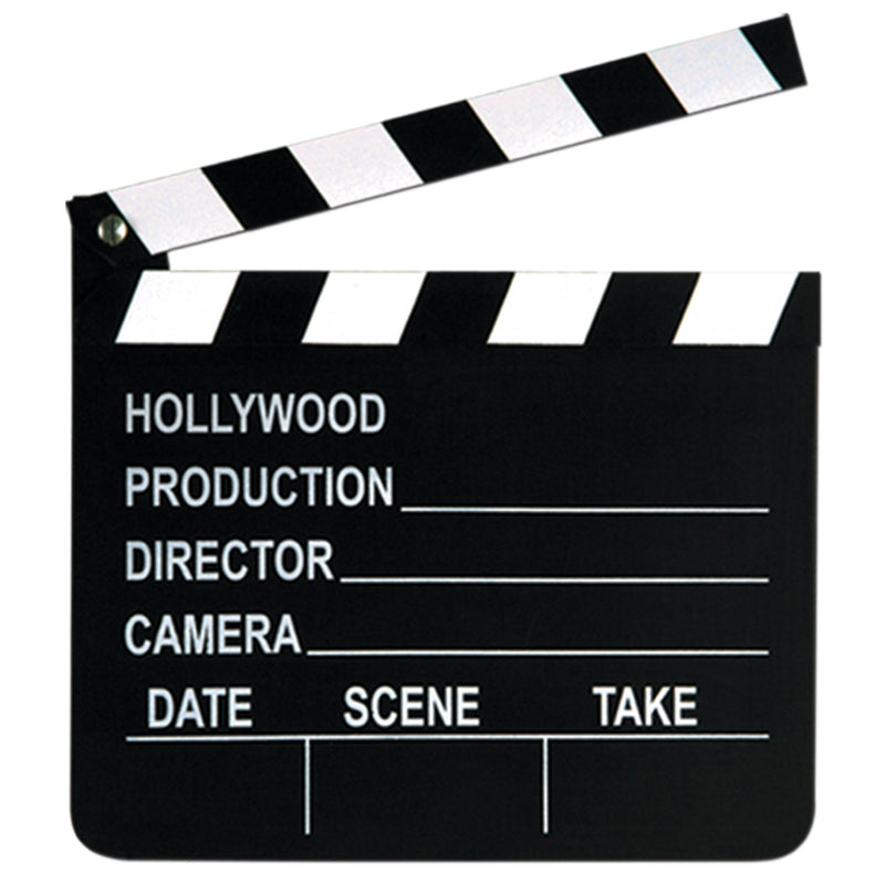 Movie Set Clapboard – 7" x 8" – (1/Pkg) by Beistle for Awards Night Props