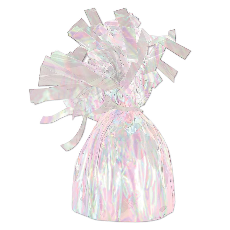 Metallic Wrapped Balloon Weight – 6 Oz by Beistle for General Occasion Balloon Weights