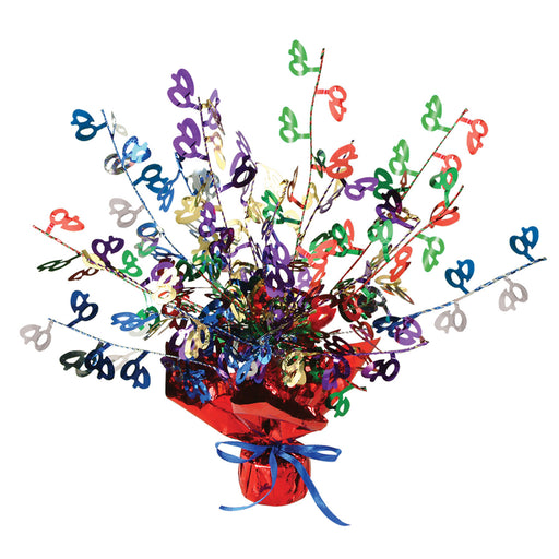 "40" Gleam 'N Burst Centerpiece – 15" – (1/Pkg) by Beistle for Birthday-Age Specific Gleam 'N Burst