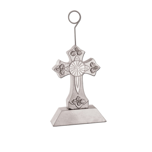 Cross Photo/Balloon Holder – 6 Oz by Beistle for Religious Balloon/Photo Holders