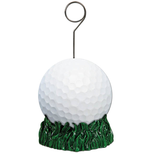Golf Ball Photo/Balloon Holder – 6 Oz by Beistle for Golf Balloon/Photo Holders