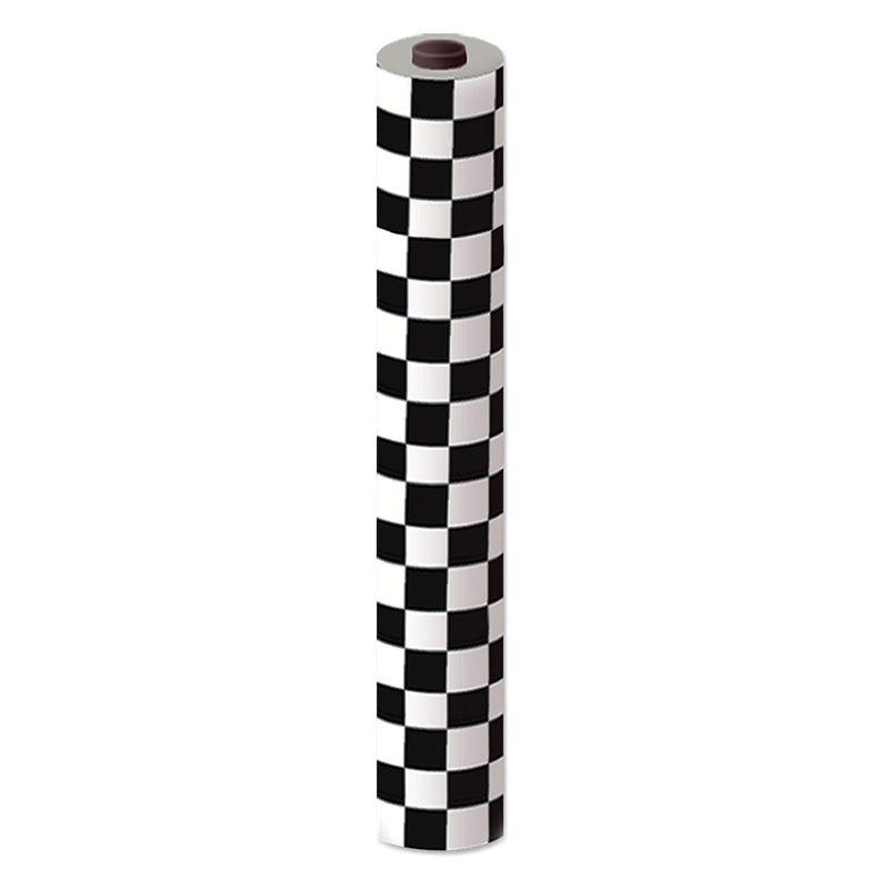 Checkered Table Roll – 40" x 100' – (1/Pkg) by Beistle for Racing Table Rolls