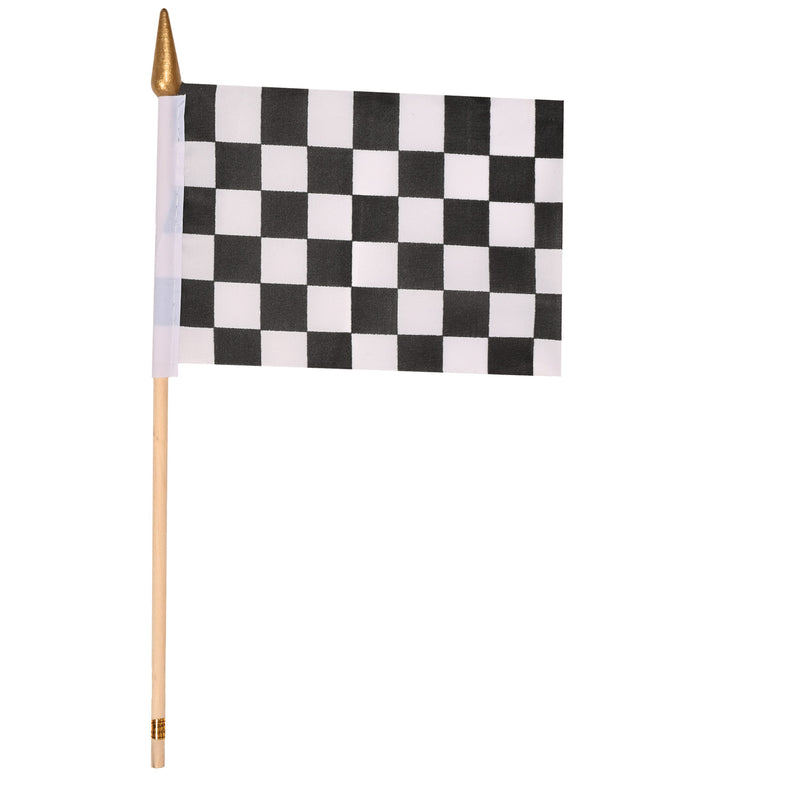 Checkered Flag - Fabric – 4" x 6"
