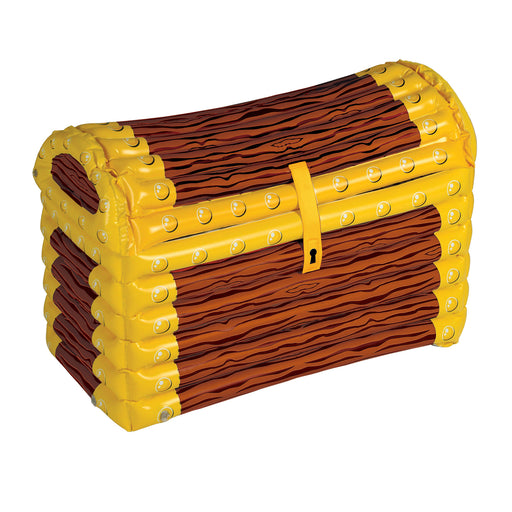 Inflatable Treasure Chest Cooler – 24"W x 17"H – (1/Pkg) by Beistle for Pirate Inflatables