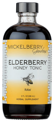 MICKELBERRY  GARDENS: Tonic Elderberry Honey, 8 fo