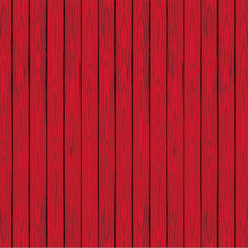 Red Barn Siding Backdrop – 4' x 30' – (1/Pkg) by Beistle for Farm Backdrops