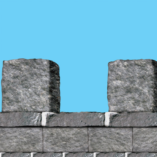 Stone Wall Border – 20" x 30' – (1/Pkg) by Beistle for Medieval Borders