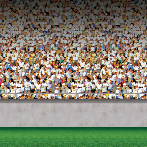 Lower Deck Stadium Backdrop – 4' x 30' – (1/Pkg) by Beistle for Sports Backdrops
