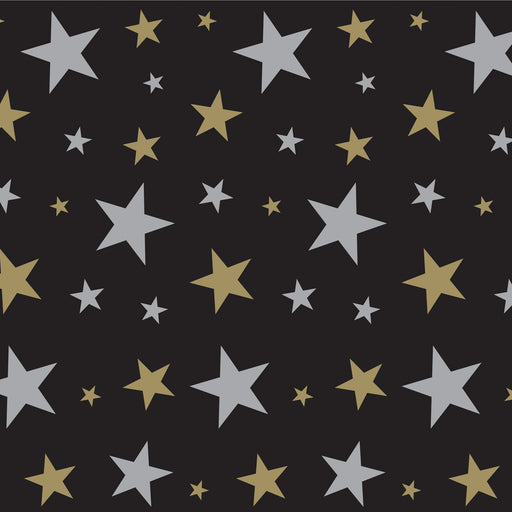Star Backdrop – 4' x 30' – (1/Pkg) by Beistle for Awards Night Backdrops