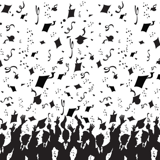 Graduation Backdrop – 4' x 30' – (1/Pkg) by Beistle for Graduation Backdrops
