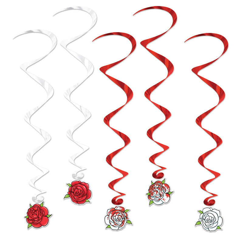 Rose Whirls – 3' – (5/Pkg)