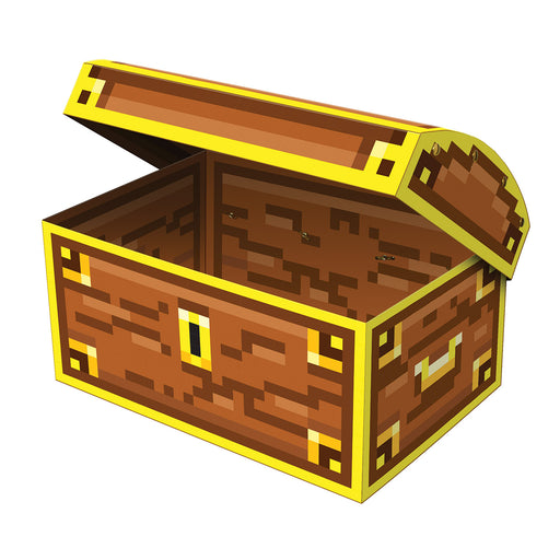 8-Bit Treasure Chest – 8" x 5½" – (1/Pkg) by Beistle for 8-Bit 3-D