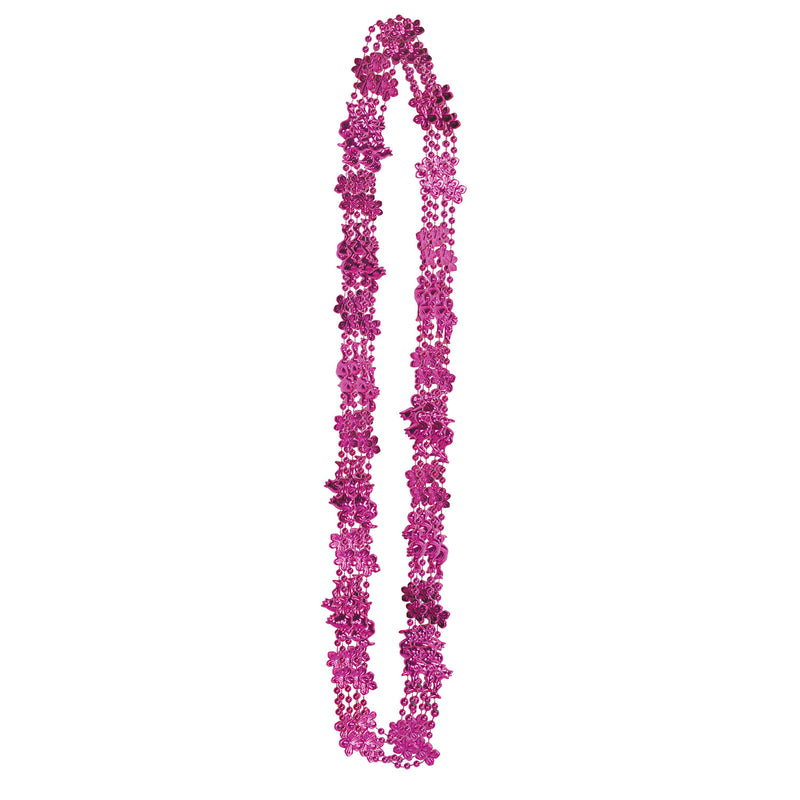 Flamingo & Hibiscus Beads – 33" – (6/Card)