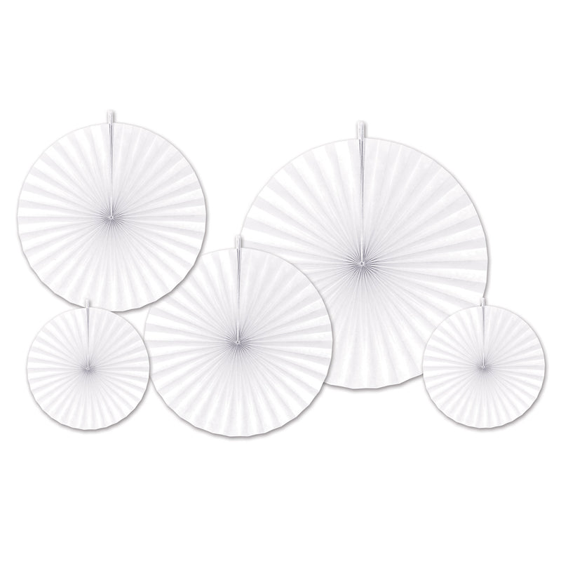 Accordion Paper Fans – Asstd – (5/Pkg) by Beistle for Wedding Decorative Fans