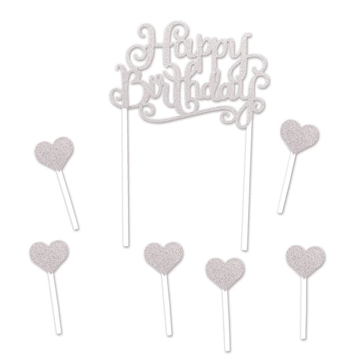 Happy Birthday Cake Topper – 5½" x 8" – (1/Pkg) by Beistle for Birthday Cake Toppers