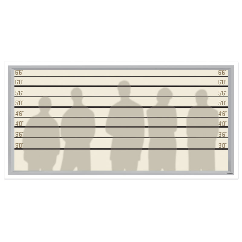 PSI Lineup Insta-View – 3' 2" x 5' 2" – (1/Pkg) by Beistle for Crime Scene Insta-View