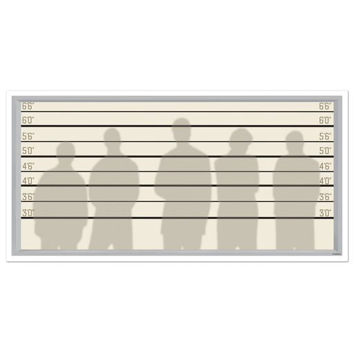 PSI Lineup Insta-View – 3' 2" x 5' 2" – (1/Pkg) by Beistle for Crime Scene Insta-View