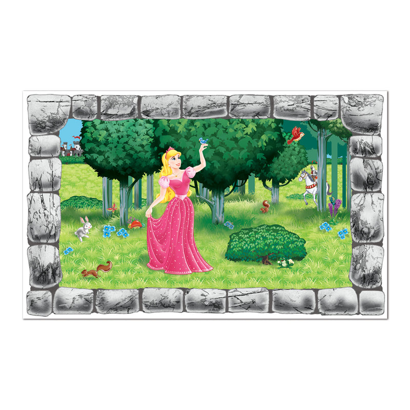 Castle Insta-View – 3' 2" x 5' 2" – (1/Pkg) by Beistle for Princess Insta-View