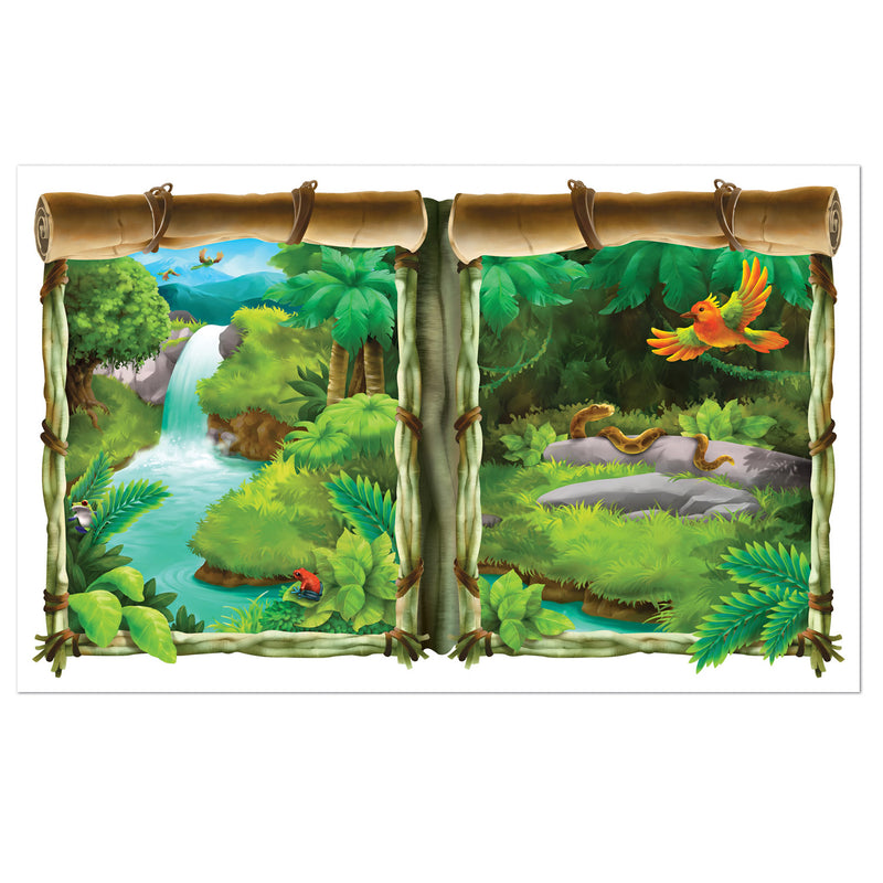Jungle Insta-View – 3' 2" x 5' 2" – (1/Pkg) by Beistle for Jungle Insta-View