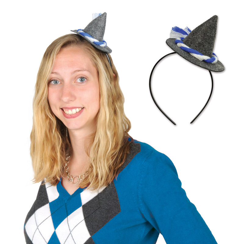 Oktoberfest Peasant Hat Headband – (1/Card)