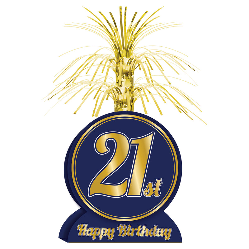 "21st" Birthday Centerpiece – 13" – (1/Pkg)
