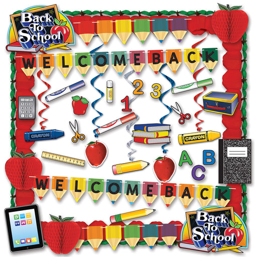 School Days Decorating Kit by Beistle for Educational Seasonal