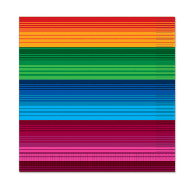 Fiesta Beverage Napkins – (16/Pkg) by Beistle for Fiesta/Cinco de Mayo Napkins-Beverage