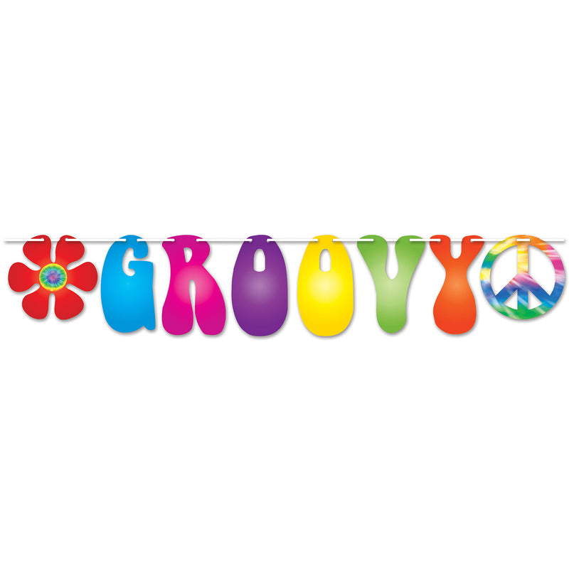 Groovy Streamer – 7½" x 5' – (1/Pkg)