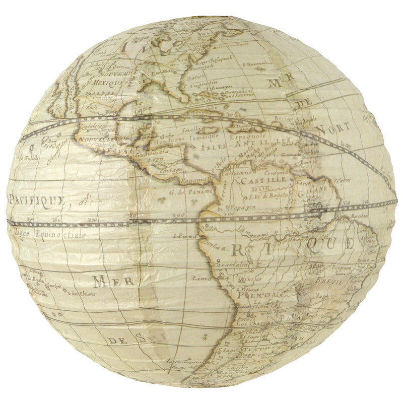 Around The World Paper Lantern – 15½" – (1/Pkg) by Beistle for Around The World Lanterns