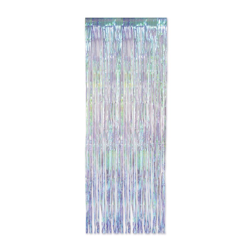 1-Ply Iridescent Fringe Curtain – 8' x 3' – (1/Pkg) by Beistle for General Occasion Curtains