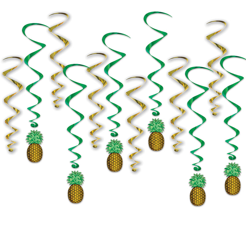 Pineapple Whirls – 17½"-31" – (12/Pkg)