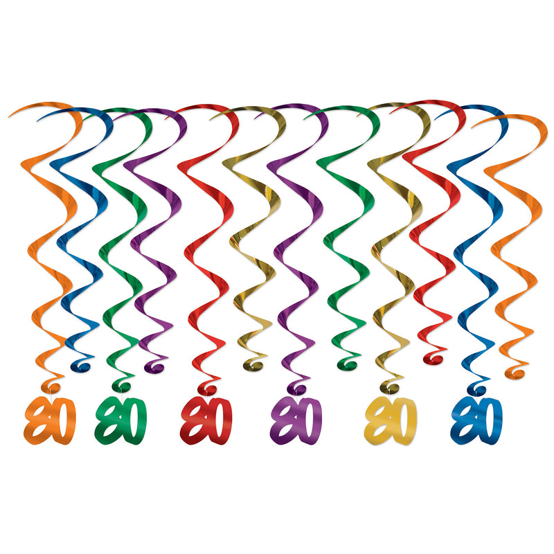 "80" Whirls – 17½"-31½" – (12/Pkg)