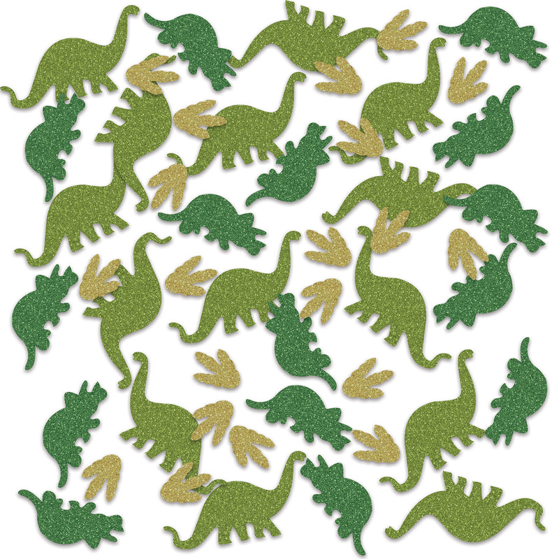 Dinosaur Deluxe Sparkle Confetti – (½ Oz/Pkg)