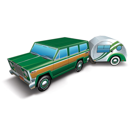3-D Travel America Road Trip Centerpiece – 4¼" x 10¼" – (1/Pkg) by Beistle for Woodland Friends 3-D