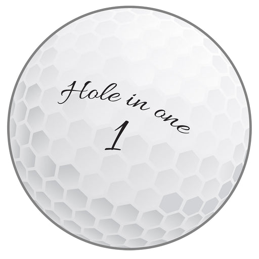 Golf Ball Cutout – 10" – (1/Card) by Beistle for Golf Printed