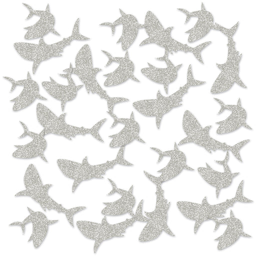 Shark Deluxe Sparkle Confetti – (½ Oz/Pkg) by Beistle for Shark Deluxe Sparkle