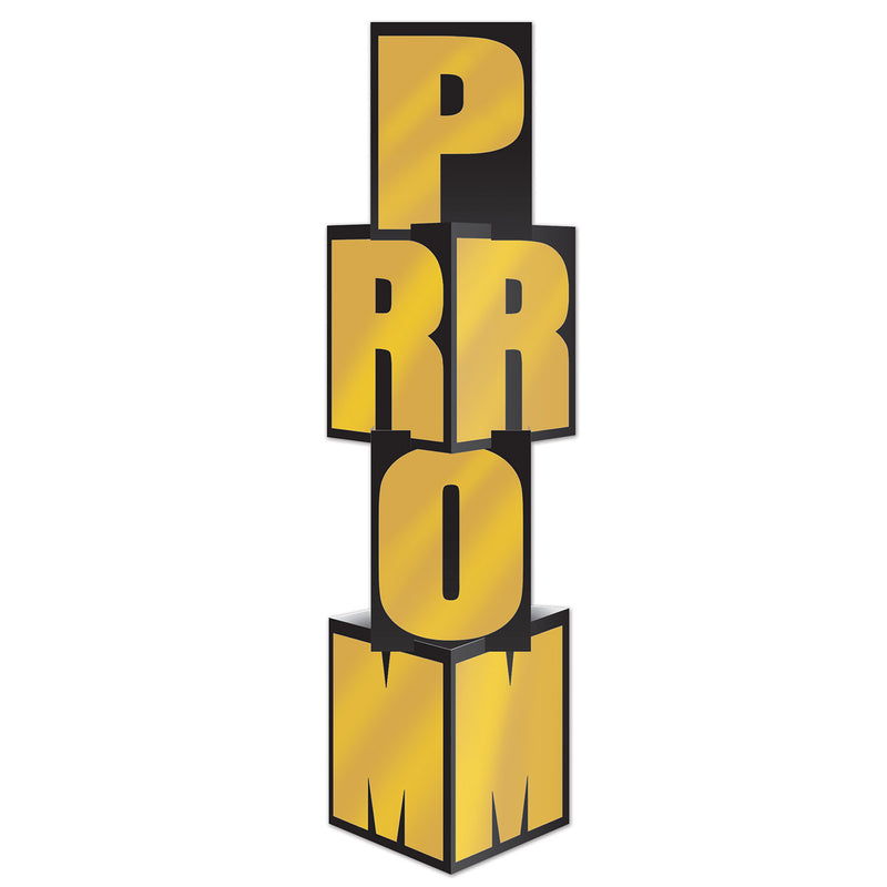 Foil Prom Column – 3' 9" x 12" – (1/Pkg) by Beistle for Prom 3-D